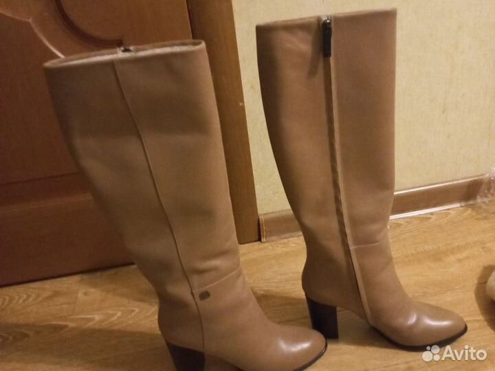 Зимние женские сапоги 38 натуральная кожа новые