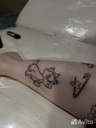 Модель на татуировку