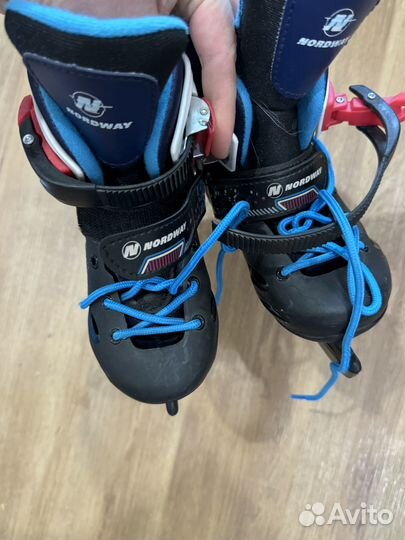 Коньки детские раздвижные