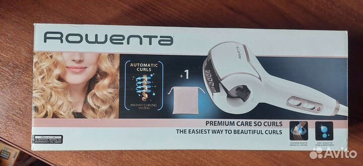 Автоматическая плойка rowenta