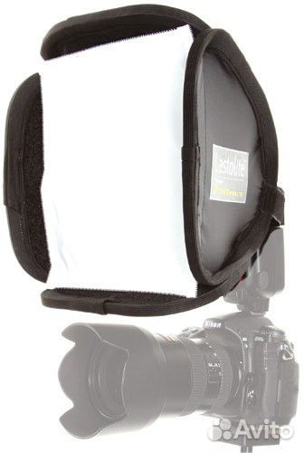 Фотооборудование, вспышки, отражатели, фотофоны