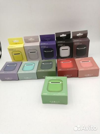 Силиконовые чехлы на AirPods