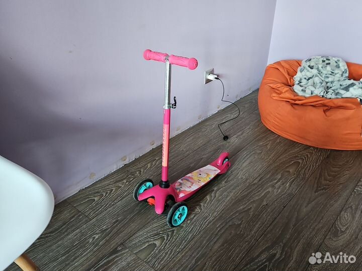 Самокат детский трехколесный бу