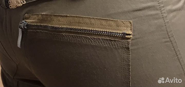 Брюки укороченные