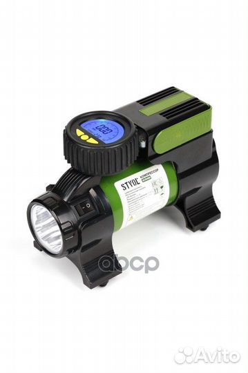 Компрессор автомобильный stvol, электронный ман