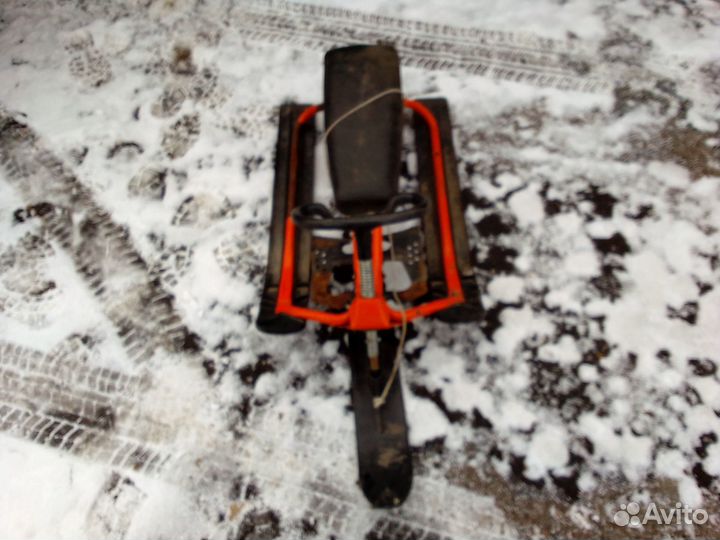 Санки с рулем