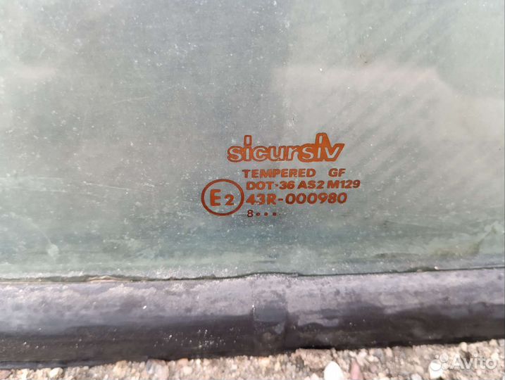 Стекла задних дверей Фиат Дукато высокий 1999г