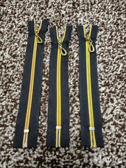 Молнии длина 18 и 16 см. (СССР)