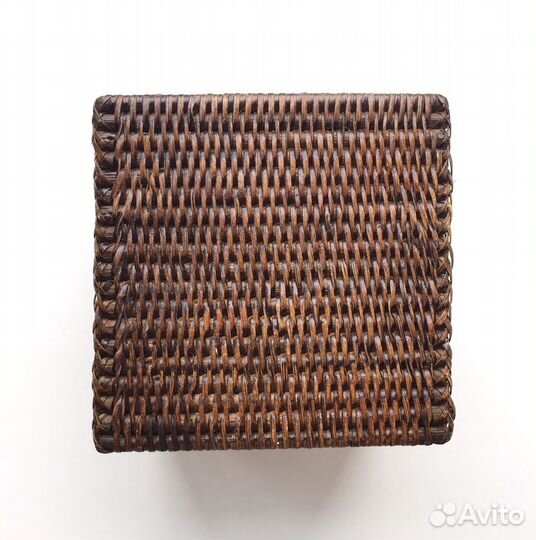 Натуральный ротанг, ваза декоративная