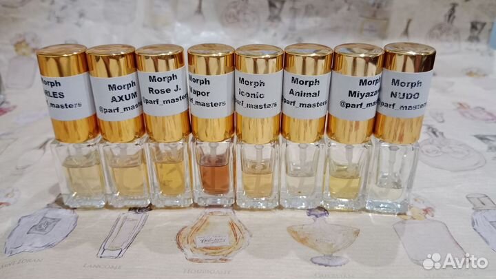 Парфюмерия отливанты Morph