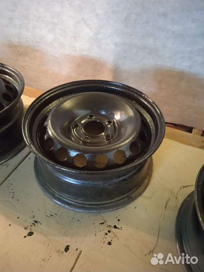 Диски r15. Стояли мазда 626