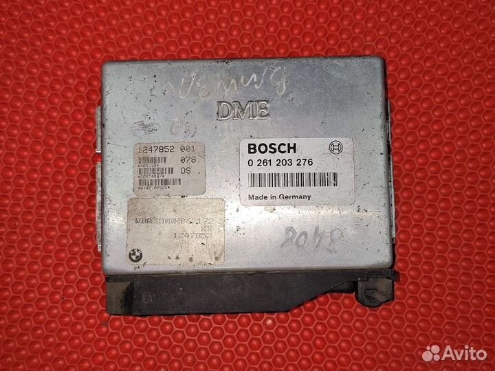 Блок управления двигателем Бмв М43