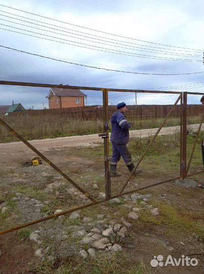 Ворота Распашные/Откатные и Забор под Ключ