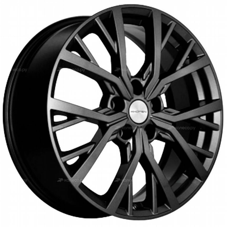 Диски Khomen KHW1806 7x18 5x110 ET50 D63.3 Black