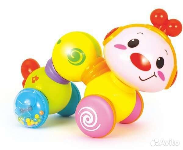 Развивающая игрушка гусеница