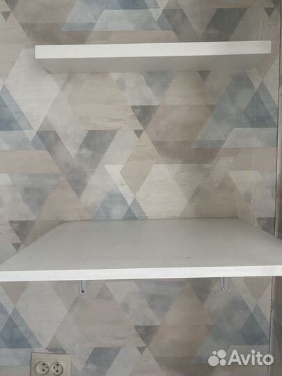 Полка настенная IKEA белая