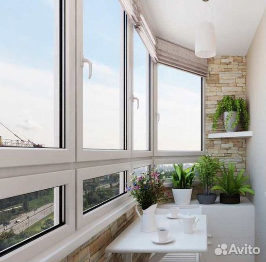 Остекление балконов и лоджий