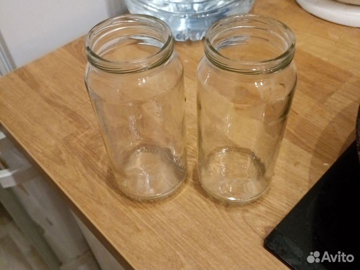 Банки стеклянные от детского пюре 250 мл высокие