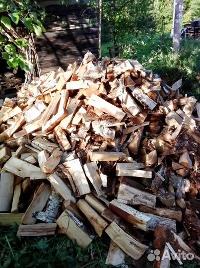 Дрова сухие навалом