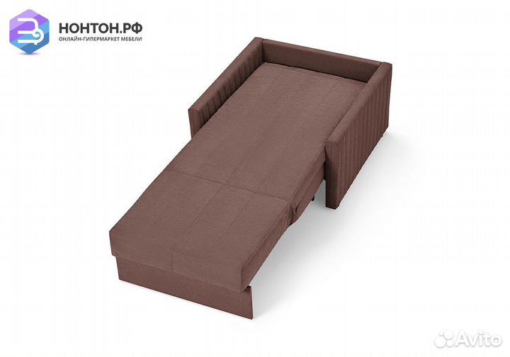 Кресло аккордеон Бремен шоколадное