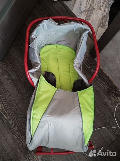 Детские санки с колесами