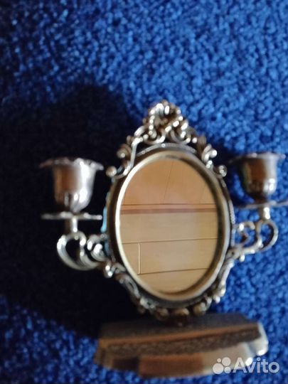 Антикварная бронзовая рамка для фото