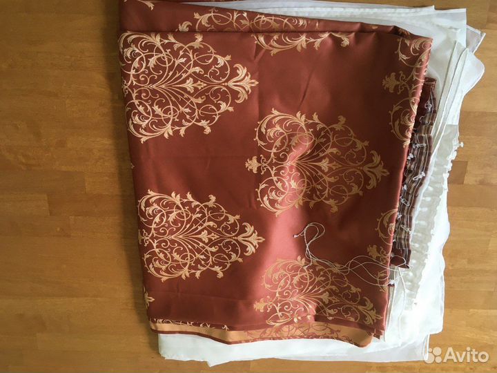 Портьеры (Шторы) Турция 300 см х 300 см 2 шт