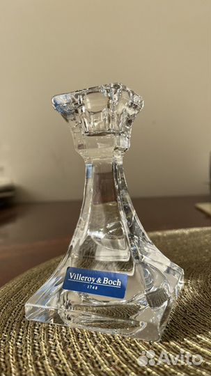 Подсвечник хрустальный Villeroy Boch