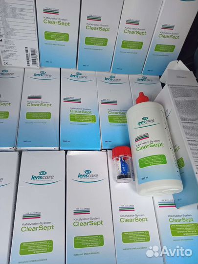 Пероксидный раствор для линз Lenscare ClearSept