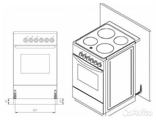 Плита газовая Лысьва гп 400 мс-2У белый, стеклянная крышка, решетки чугун