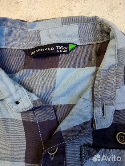 Рубашка для мальчика 110