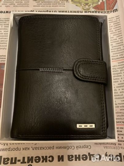 Портмоне натуральная кожа