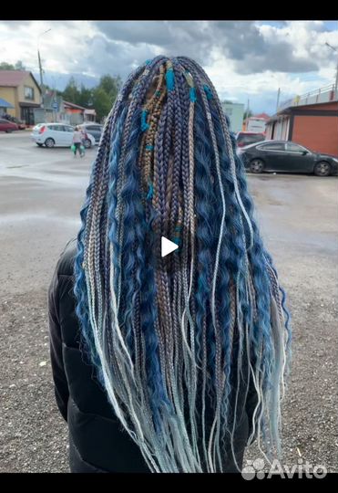 Плетение афрокосичек