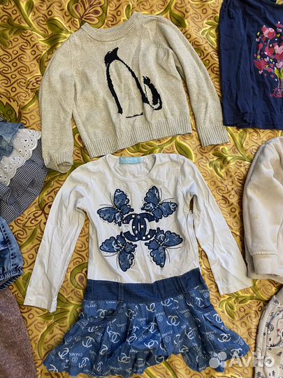 Детские вещи пакетом для девочек 80 98