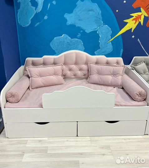 Детская кроватка мечта с ящиками в комплекте