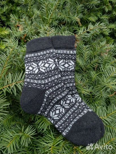 Шерстяные носки