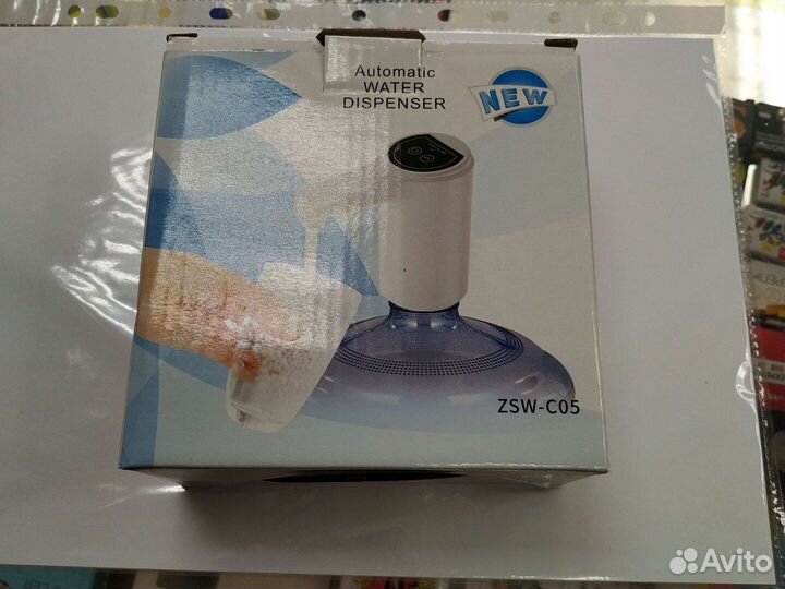 Автоматическая помпа для воды аккумуляторная 2кноп