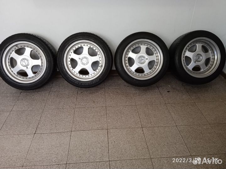 Колеса BMW r17 разноширокие