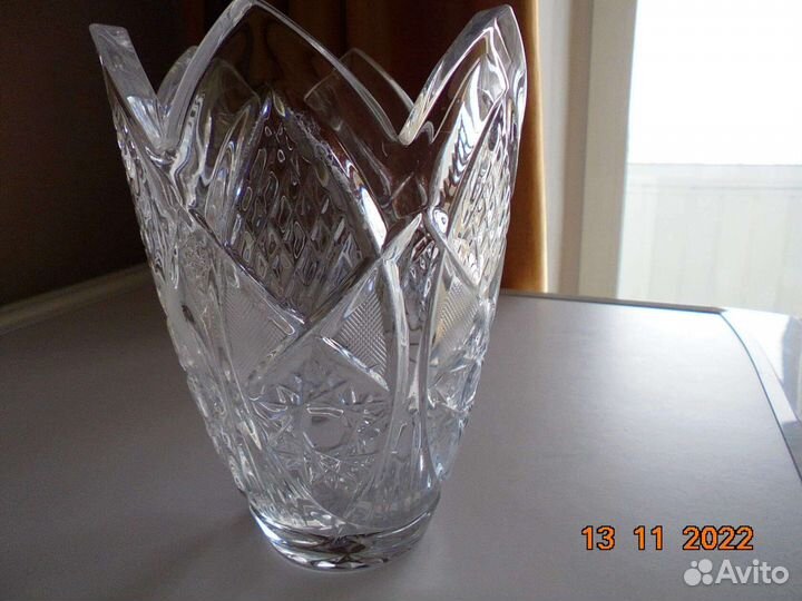Хрустальная ваза СССР