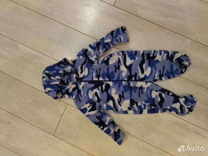 Флисовый комбинезон