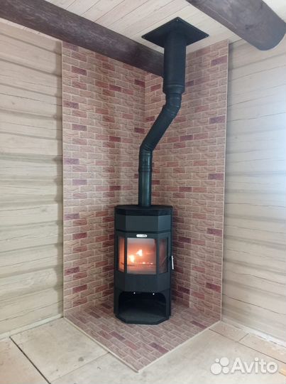 Печь камин нмк Сибирь 12