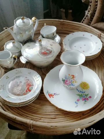 Посуда Мейсен, Богемия, И. Е. Кузнецов