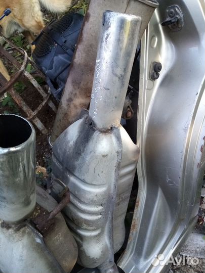 Глушитель задняя часть Mazda 6GG 2.3л