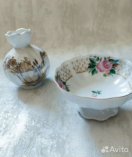 Сахарница и молочник лфз, Дулево