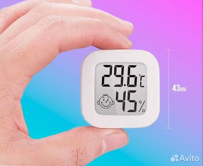 Термометр гигрометр, метеостанция. Новый