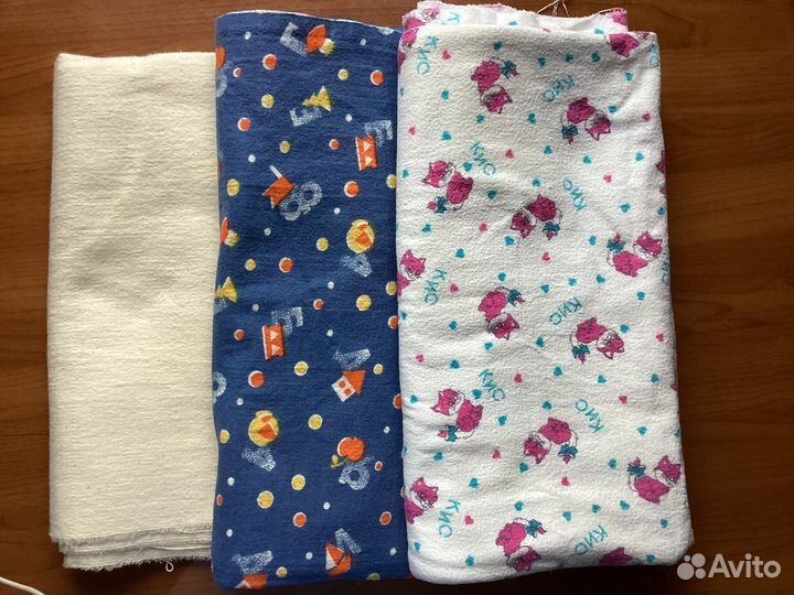 Ткань натуральная байковая