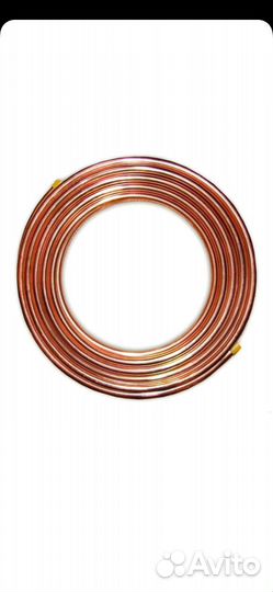 Медные трубки 1/2 и 1/4 для кондиционера