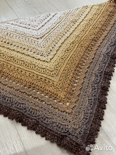 Платок шаль бактус