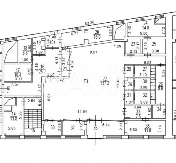 Сдам торговое помещение, 314 м²