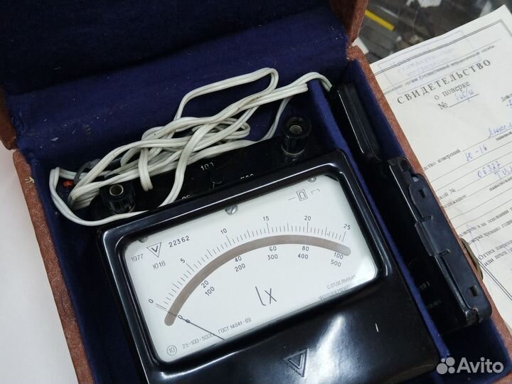 Люксметр Ю-16. СССР